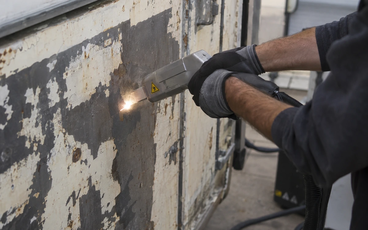 Laser paint removal contractor